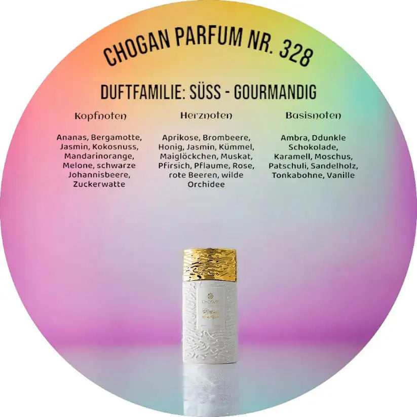 Chogan Parfum 328 – 35 ml, süß-gourmandiger Damenduft, Chogan Parfums