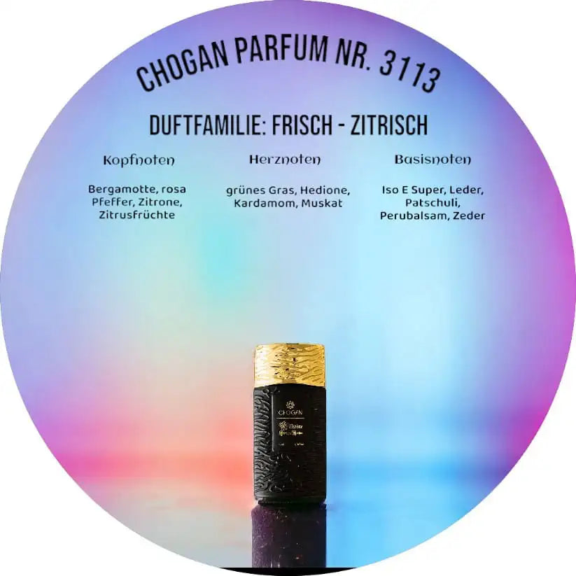 Chogan Parfum 35 ml (3113) Via Lumière – Eleganter Herrenduft