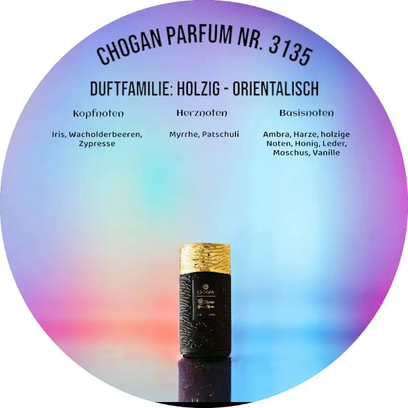 Chogan Parfum 35 ml (3135) Argentum Noir – Eleganter Unisex-Duft