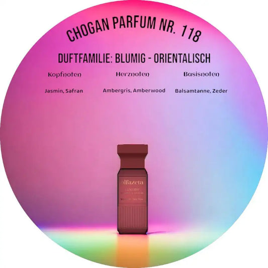 Chogan Parfum Nr. 118 - Eleganter blumig-orientalischer Duft von Olfazeta.