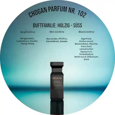 Chogan Parfum Olfazeta 102 – Holzig – Süß Luxury Unisexduft