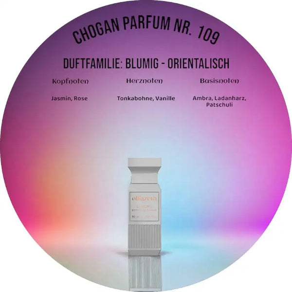 Chogan Parfum Olfazeta 109 – Blumig-orientalisches Damenparfüm im Set 70 ml + 15 ml