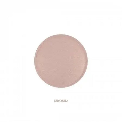 Chogan SHIMMER Kompakt-Lidschatten Metallic Rose MKOM12 Detailansicht der rosa/altrosa cremigen Textur