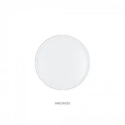 Chogan SHINY Kompakt-Lidschatten White MKOM30 Detailansicht der weißen hochpigmentierten Textur
