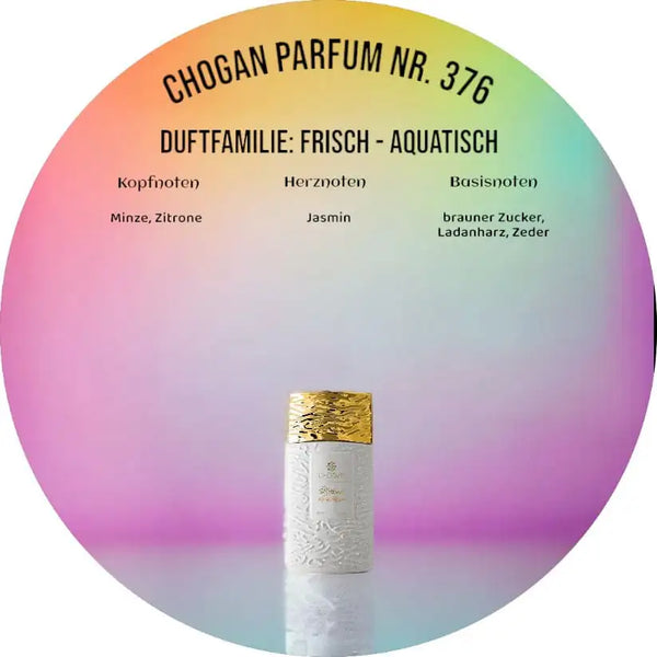Choganparfum Olfazeta 376 – Belebender Duft für Frauen mit Jasmin und Zedernholz, 35 ml Flakon
