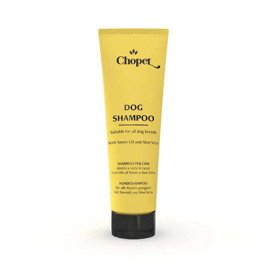 Chopet Hundeshampoo AN01B – 250 ml, sanfte Reinigung & Pflege mit Aloe Vera & Neemöl für gesundes, glänzendes Fell