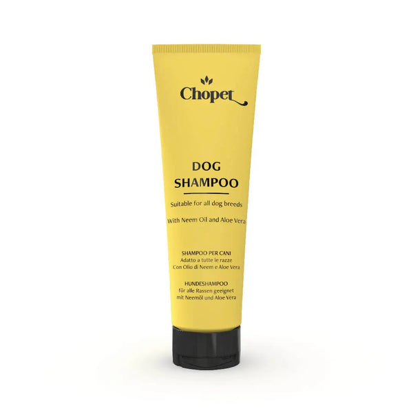 Chopet Hundeshampoo AN01B – 250 ml, sanfte Reinigung & Pflege mit Aloe Vera & Neemöl für gesundes, glänzendes Fell