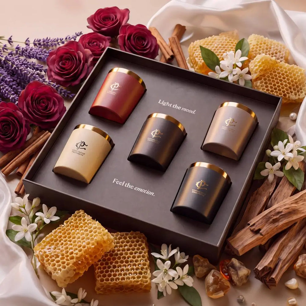 Cooperativa Profumieri Duftkerzen-Geschenkbox – 5er-Set - Chogan Parfum