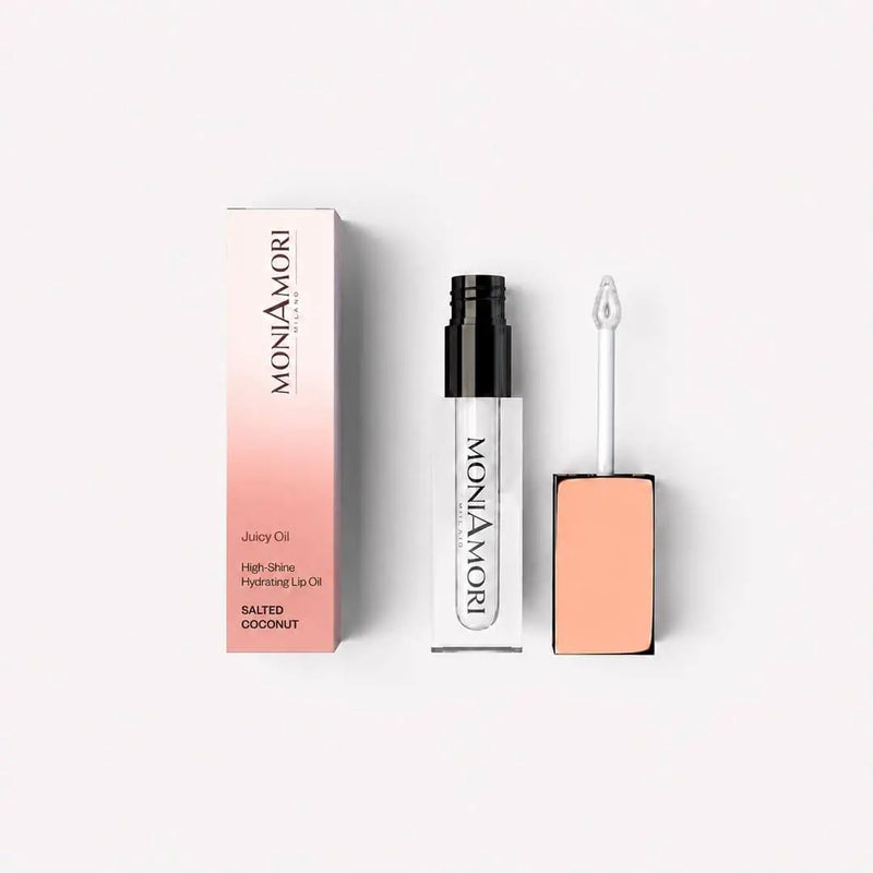 MoniAmori Juicy Oil Salted Coconut | Feuchtigkeitsspendendes Lippenöl mit Wet-Look-Glanz - Chogan Parfum