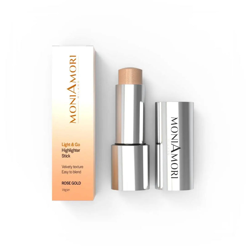 MoniAmori Light & Go MM044 – Rose Gold Highlighter Stick - Chogan Parfum
