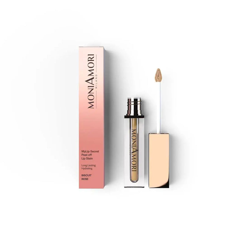 MoniAmori MyLip Secret Biscuit Rose | Peel-off Lip Stain – Langanhaltende Lippenfarbe - Chogan Parfum