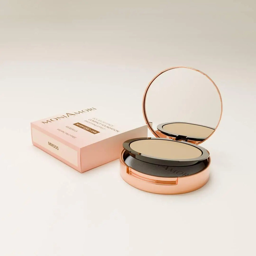 MoniAmori Solar Defence MM005 – Meringa Compact Foundation - Chogan Parfum