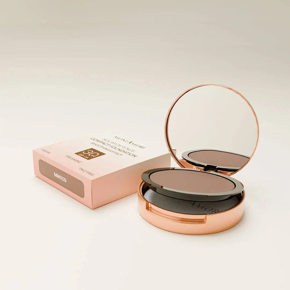 MoniAmori Solar Defence MM009 – Tiramisù Compact Foundation - Chogan Parfum