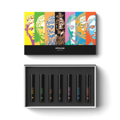 Mytologik MY001 Discovery Set mit farbiger Geschenkbox und sieben 3-ml-Parfümproben