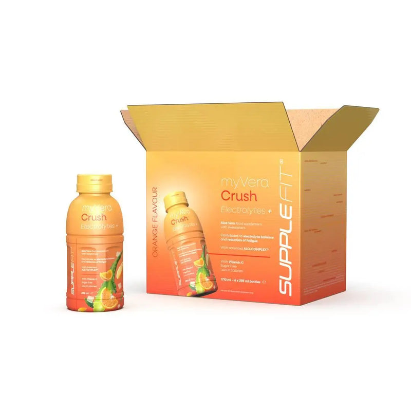 Supplefit Myvera Electrolytes + – Vorderseite der Flasche INTA006-06